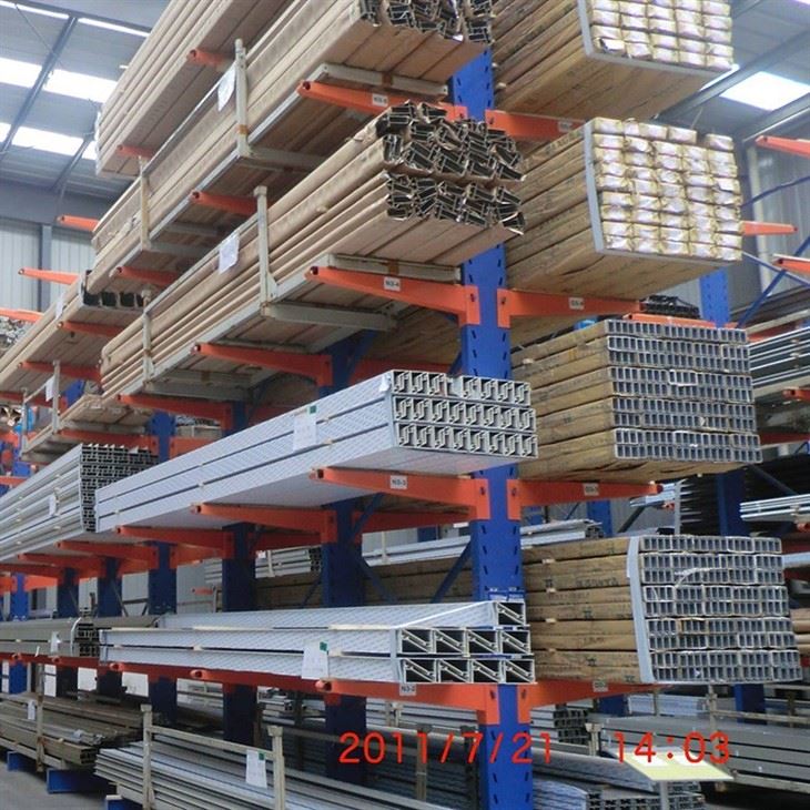 CE Certificated Customized Heavy Duty Storage Rack Cantilever Pallet Racking