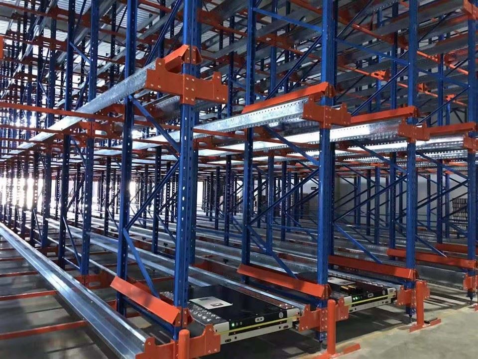 Automatic Warehouse Shleves Metal Radio Shuttle Rack